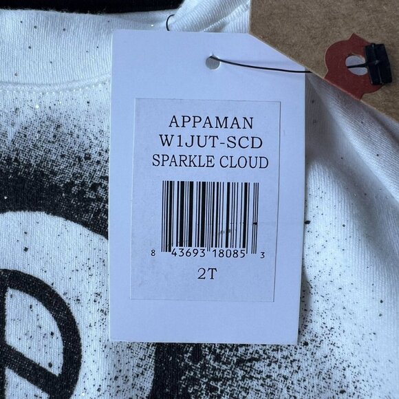 NWT Appaman Julie Long Sleeve In Sparkle Cloud (2T) - Picture 8 of 8